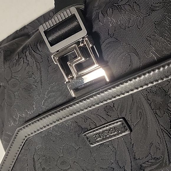 NEW VERSACE CLUTCH nylon barrocco full set - Picture 12 of 14